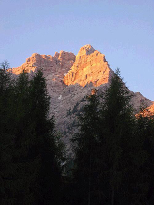 Die 900m hohe Breithorn NNO-Wand