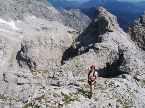 Die letzten Meter zum Gipfel