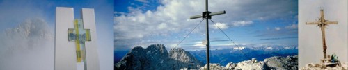 Glas, Metall und Holz amTraunspitzl, Breithorn und Ochsenhorn