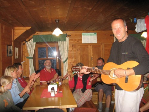 Eine tolle Stimmung bei unseren Feunden aus St. Johann, Oberndorf und Westendorf