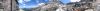 Ein einmal ein kleinwenig anderes Panorama von unserer Htte. Fotografin Chiquita kann, wie man sieht nicht nur gut 