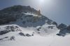 Spuren an der Nordwestseite des Gr.Ochsenhorns